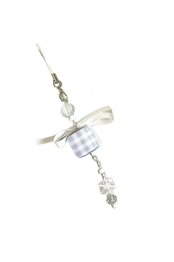 YIEMEEN Winter Themed Snowflake Charm Keychain Handcrafted Alloy Decorative Accessory For Phone Keys