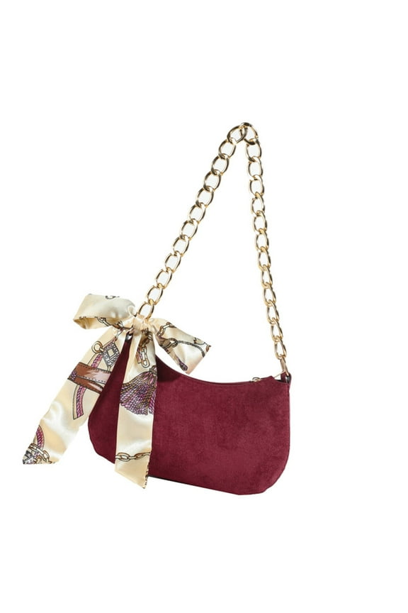 YIEMEEN Women Bag Gold Chain Shoulder Crossbody Bag Handbag adn Purse for Autumn Winter