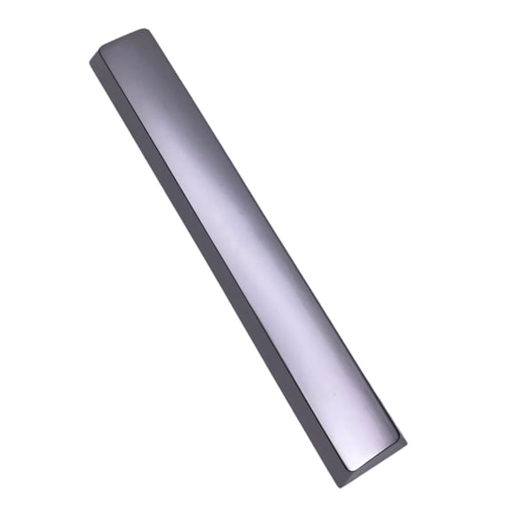 YIEMEEN Zinc Alloy Spacebar Keycap Gold/Silver Finish High Durability Metal Keycaps For Mechanical Keyboards Enhances Typing