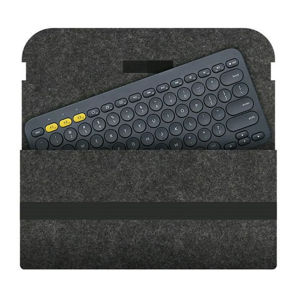 YIEMEEN for K380 K480 Keyboard Carrying Case Storage Bag Anti Shock Wool Felt