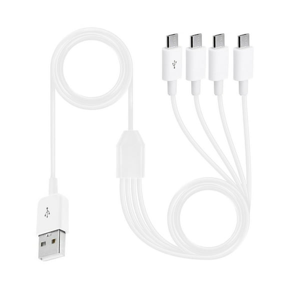 YIEMEEN highly speed USB Charging Cable for 4 Devices Stay powereds Up All Day Long
