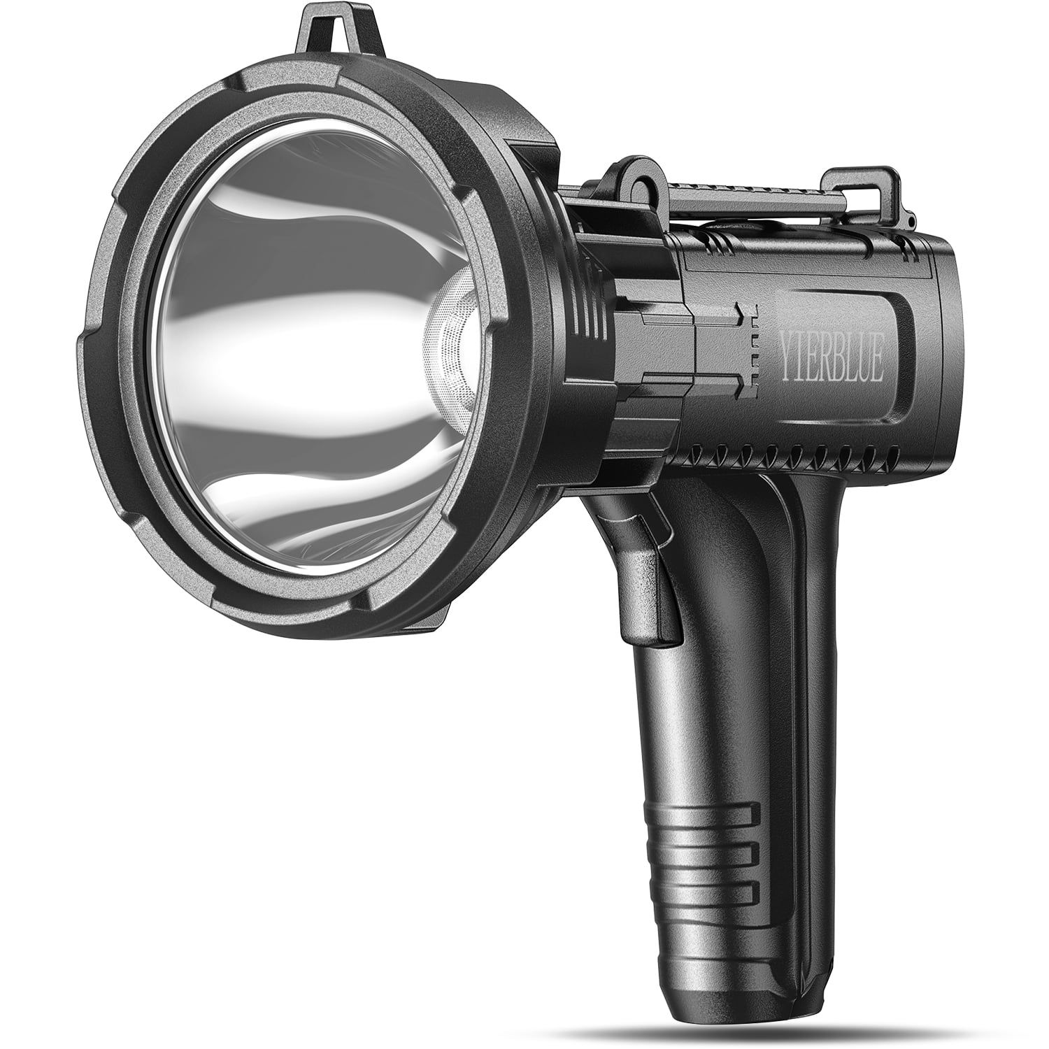 YIERBLUE Rechargeable Spotlight Flashlight 200000 High Lumen, IP66
