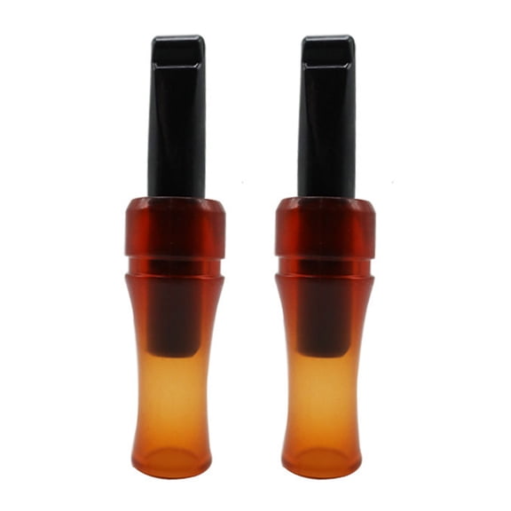 YIFAEUX 1/2Pcs Outdoor Crow Caller Whistle Portable Lightweight Hunting Realistic Sound Turkey Locator Raven Bird Animal Call Luring Attracting Whistle