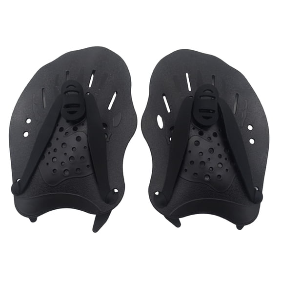 YIFAEUX 1 Pair Swim Training Hand Paddles with Adjustable Straps Lightweight No Odor Swimming Hand Paddles for Children Adult