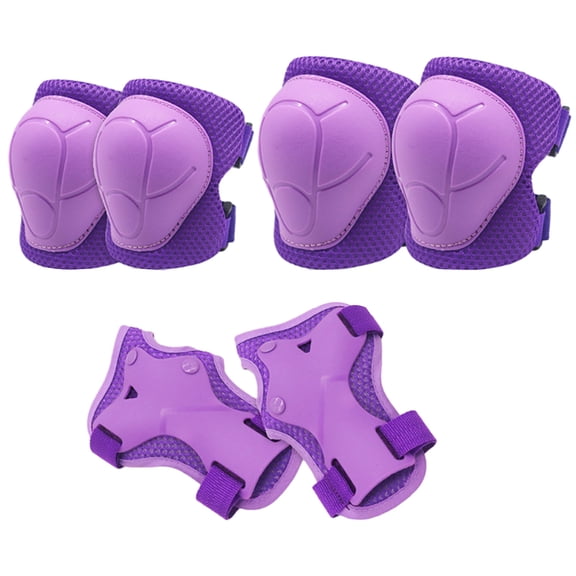 YIFAEUX 1 Set Knee Pads Adjustable Ultralight Shock Absorbing Impact Resistant Children Elbow Guards Sports Protective Gear Set