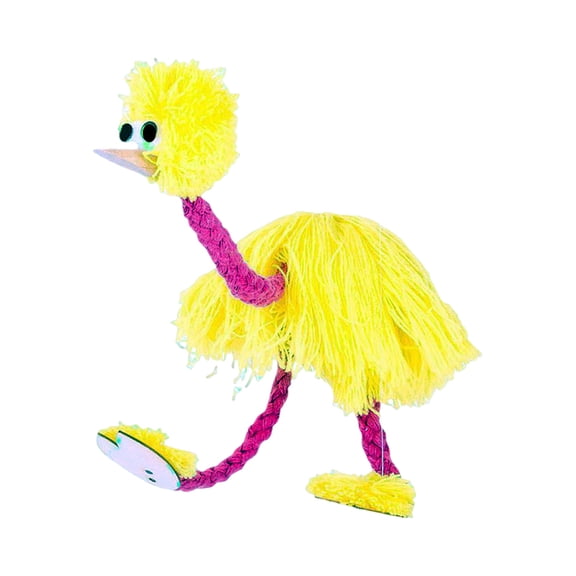 YIFAEUX 1 Set Marionette Toy Interactive Ostrich Puppet Plush Toy Funny Marionette Puppets String Doll for Kids