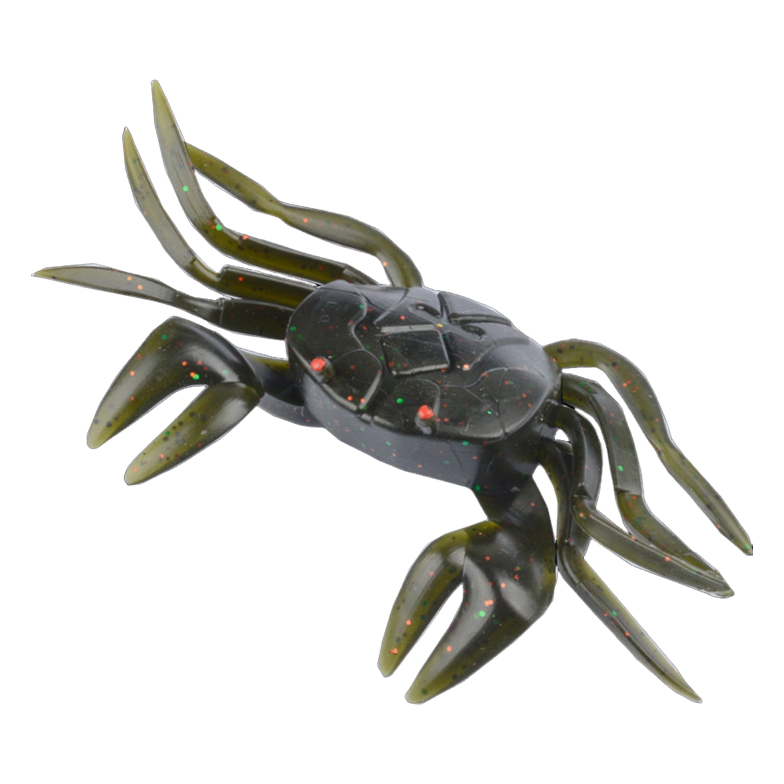 YIFAEUX 10CM/16.5G Slow Sinking Soft Crab Lure Long Casting Bionic Crab ...