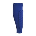 thumbnail image 1 of YIFAEUX 1Pc Shin Guards Sock with Honeycomb Pads Lightweight Ski Soccer Shin Pads Sock Non-slip Elastic Compression Calf Sleeve Protective Gear, 1 of 7