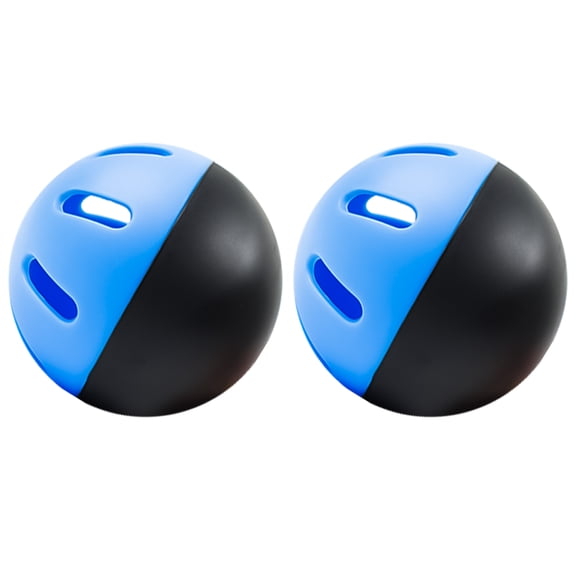 YIFAEUX 2Pcs Baseball Training Ball Limited Flight Lightweight Indoor Outdoor Kids Adults Baseball Pitching Batting Practice EVA Hollow Soft Ball Baseball Accessories
