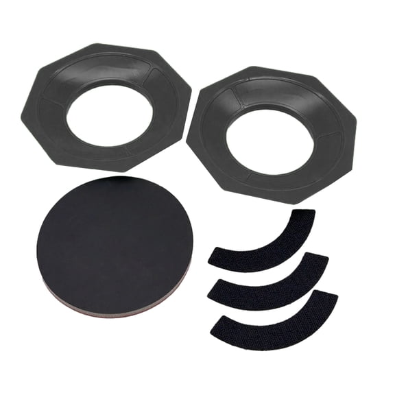 YIFAEUX 2Pcs Bowling Ball Stand with Sponge Universal Sanding Pad Holder Precision Surface Maintenance Tool Bowling Cleaning Polishing Display Base