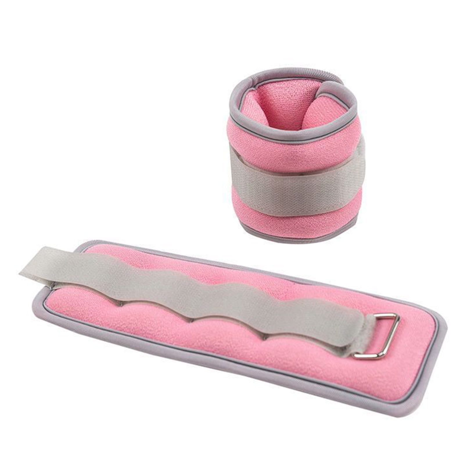 YIFAEUX 2Pcs Sports Cuffs Foot/Wrist Weights Fitness Weight Sandbag for Leg Arm Ankle Exercise Dance Student Training Adult Rehabilitation Wrist Weighted Sandbag for Running Jogging Gym