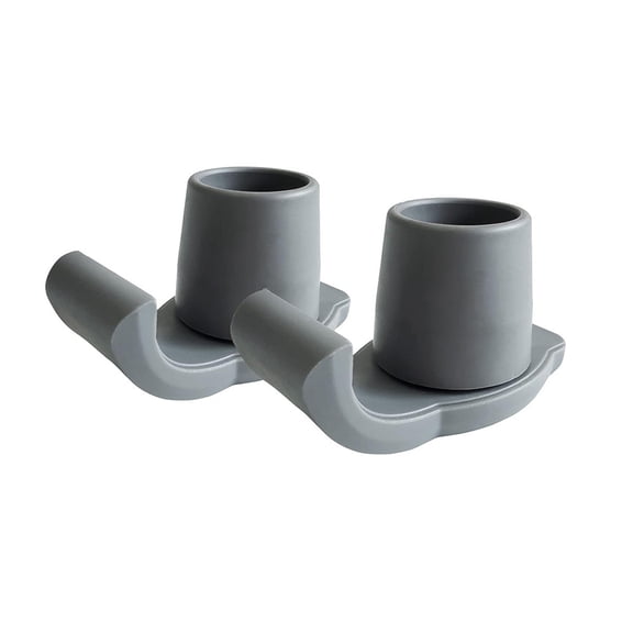 YIFAEUX 2Pcs Walker Ski Glides Tool-Free Installation Walker Glide Ski Heavy Duty Universal Glider Foot Cover Replacement Glide Caps Non-slip Foot Pad Walker Accessories