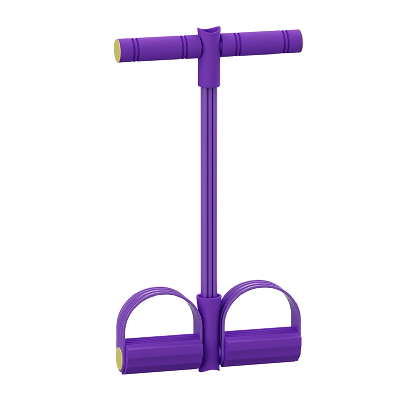 YIFAEUX 4/6-Tube Pedal Puller Resistance Band with Handle Multifunction Elastic Yoga Sit-up Pull Rope Men Women Pedal Tensioner Exerciser Workout Equipment