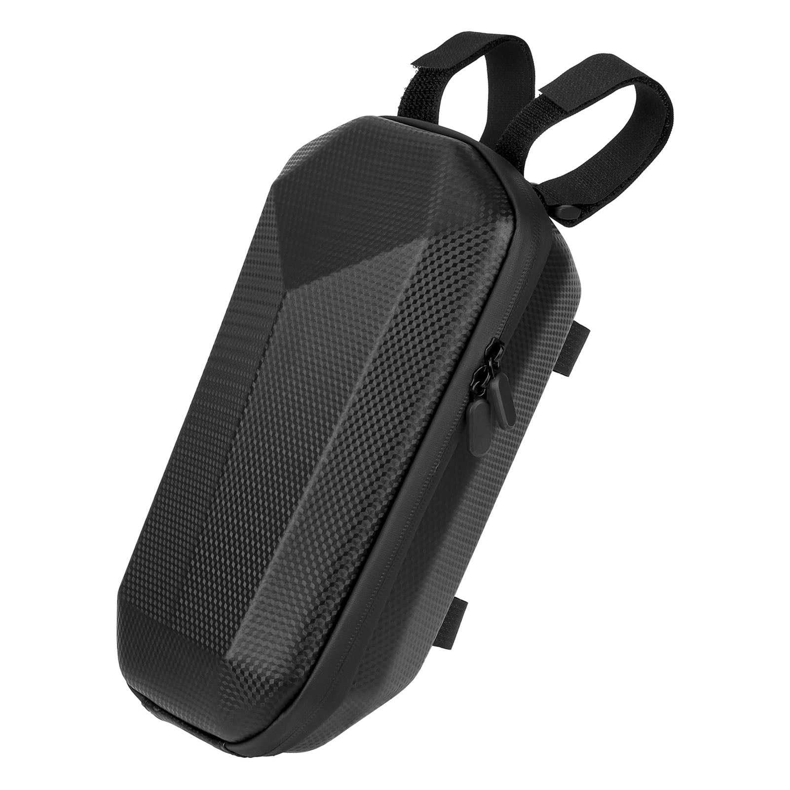 YIFAEUX 4L Scooter Head Bag Waterproof Faux Leather E-Bike Charger Battery Bottle Storage Hard Shell Pouch Daily Use