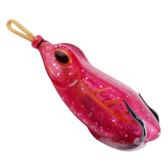 YIFAEUX 6CM/13G Soft Frog Lure with Sharp Hook Bionic Artificial Frog Bait Saltwater Freshwater Bass Snakehead Trout Fishing Accessories