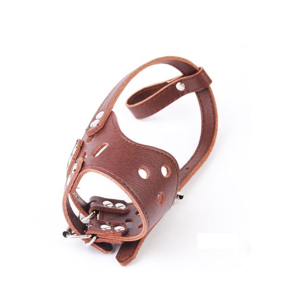 YIFAEUX Adjustable Dog Muzzle Anti-Bite with Ventilation Holes Comfortable Breathable Secure Dog Mouth Cover