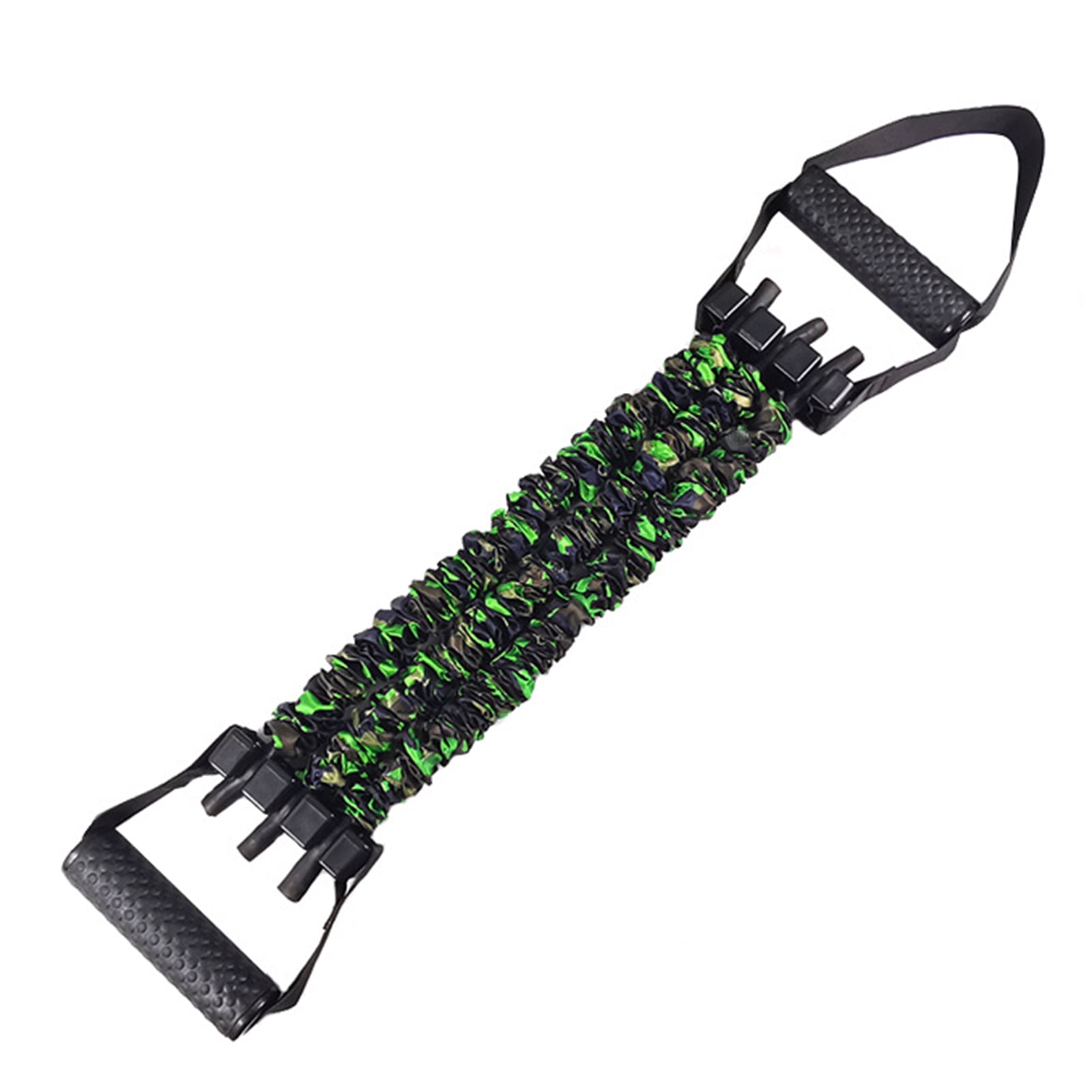 YIFAEUX Adjustable Resistance Band with Detachable 3-Tube Chest Expander Shoulder Stretcher Men Strength Training Fitness Full Body Stretching Band with Handle