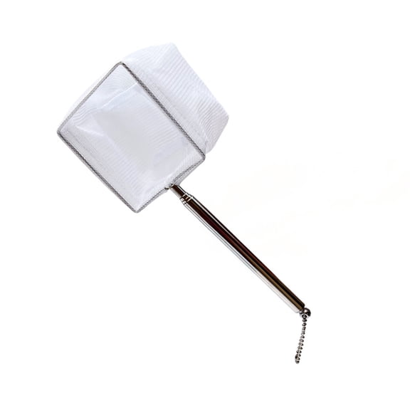 YIFAEUX Aquarium Fish Net with Extendable Handle Telescopic Mesh Net for Fish And Shrimp Catching Debris Cleaning Tool for Fish Tank Pond Creek