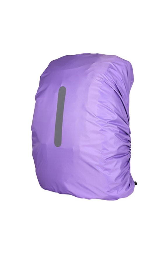 Backpack Rain Cover with Reflective Strip Multifunctional Storage Bag School Bag Rain Cover Camping Supplies