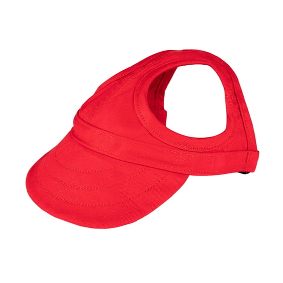 YIFAEUX Dog Beach Hat Sun Protection Pet Baseball Cap with Ear Holes Dog Canvas Visor Outfit Puppy Sunbonnet Beach Accessories