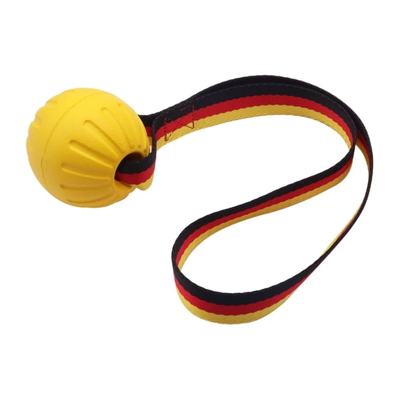 YIFAEUX Dog Fetch Toy Bite-resistant Flying Disc Teething Ball Chew Toy Tug-of-War Ring for Large Dogs Training Throw And Fetch Outdoor Interactive Play
