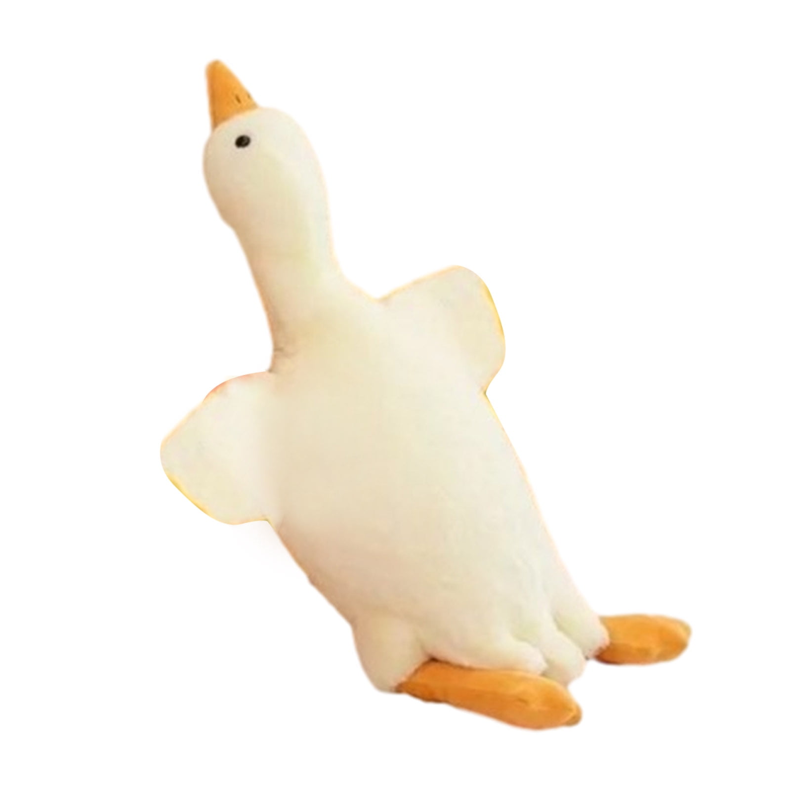YIFAEUX Dogs Plush Duck Toy Fetch Lovers Toy Soft Dog Chew Toy Stuffed Duck Tug-of-War Toy for Small Medium Large Dogs Interactive Play Boredom Relief