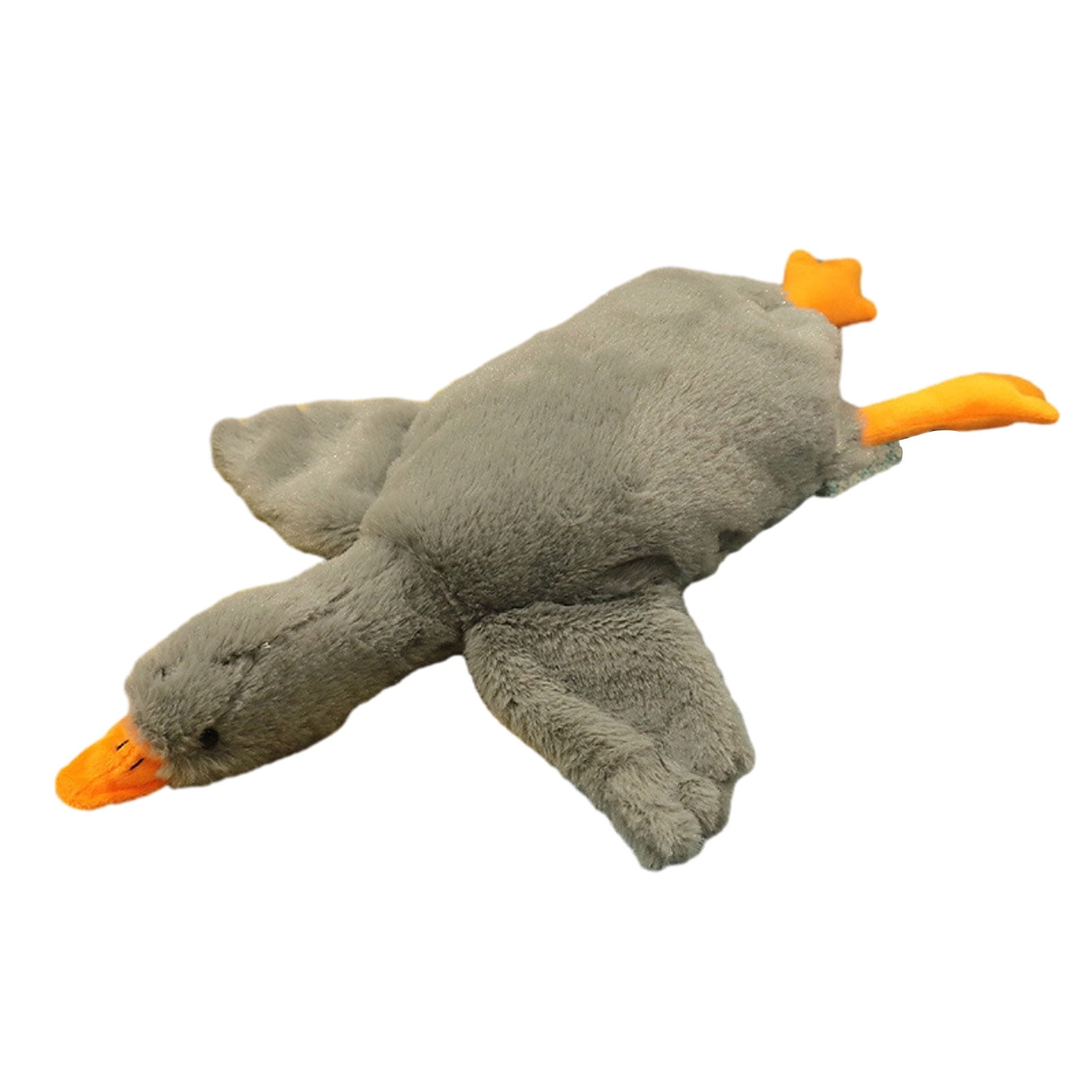 YIFAEUX Dogs Plush Duck Toy Fetch Lovers Toy Soft Dog Chew Toy Stuffed Duck Tug-of-War Toy for Small Medium Large Dogs Interactive Play Boredom Relief