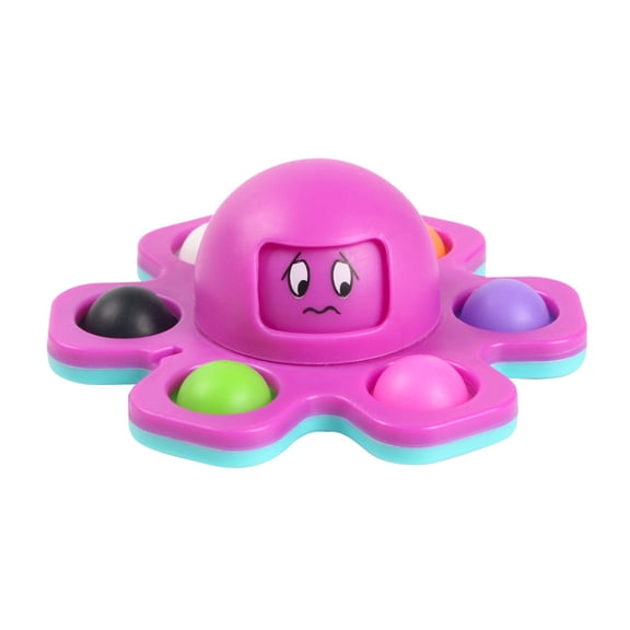 YIFAEUX Fidget Spinner Octopus Shape Rotating Stress Relief Gyro Portable Decompression Spinner Concentration Aid