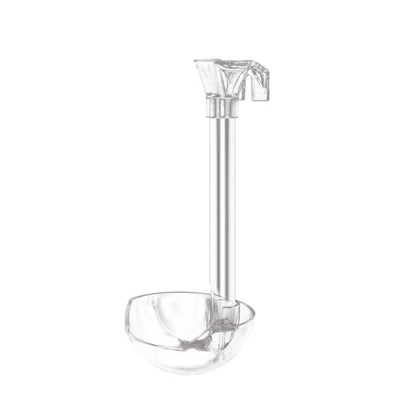 YIFAEUX Fish Tank Feeder High Transparency Hook Design Fish Shrimp Feeding Tube Feeder Home Use
