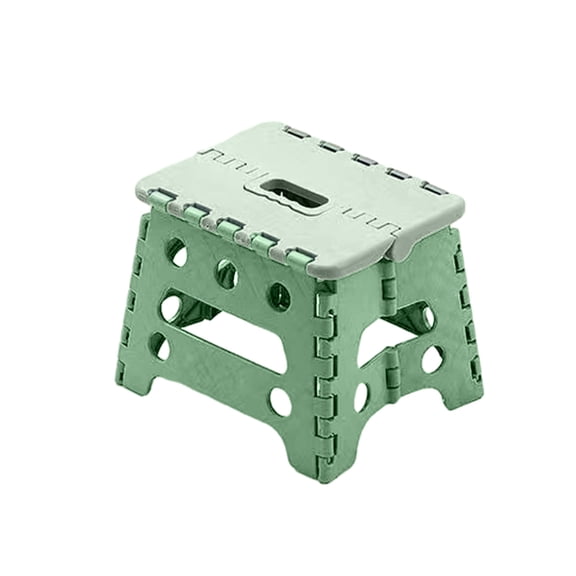 YIFAEUX Folding Step Stool Ultralight Good Load-bearing Not Easily Deformed High Stability with Hidden Handle Heavy-Duty Step Stool Folding Chair Camping Supplies