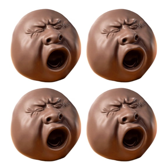 YIFAEUX Funny Yawning Face Tea Pet Water Squirter Toy Tea Pet Figure for Stress Relief Outdoor Play Accessory Prank Toy for Pools Beaches Parks