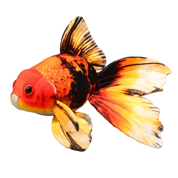 YIFAEUX Goldfish Plush Doll Realistic Fish-shaped Throw Pillow Soft Stuffed Animal Doll for Home Decor Kids Gift And Cuddle Companion