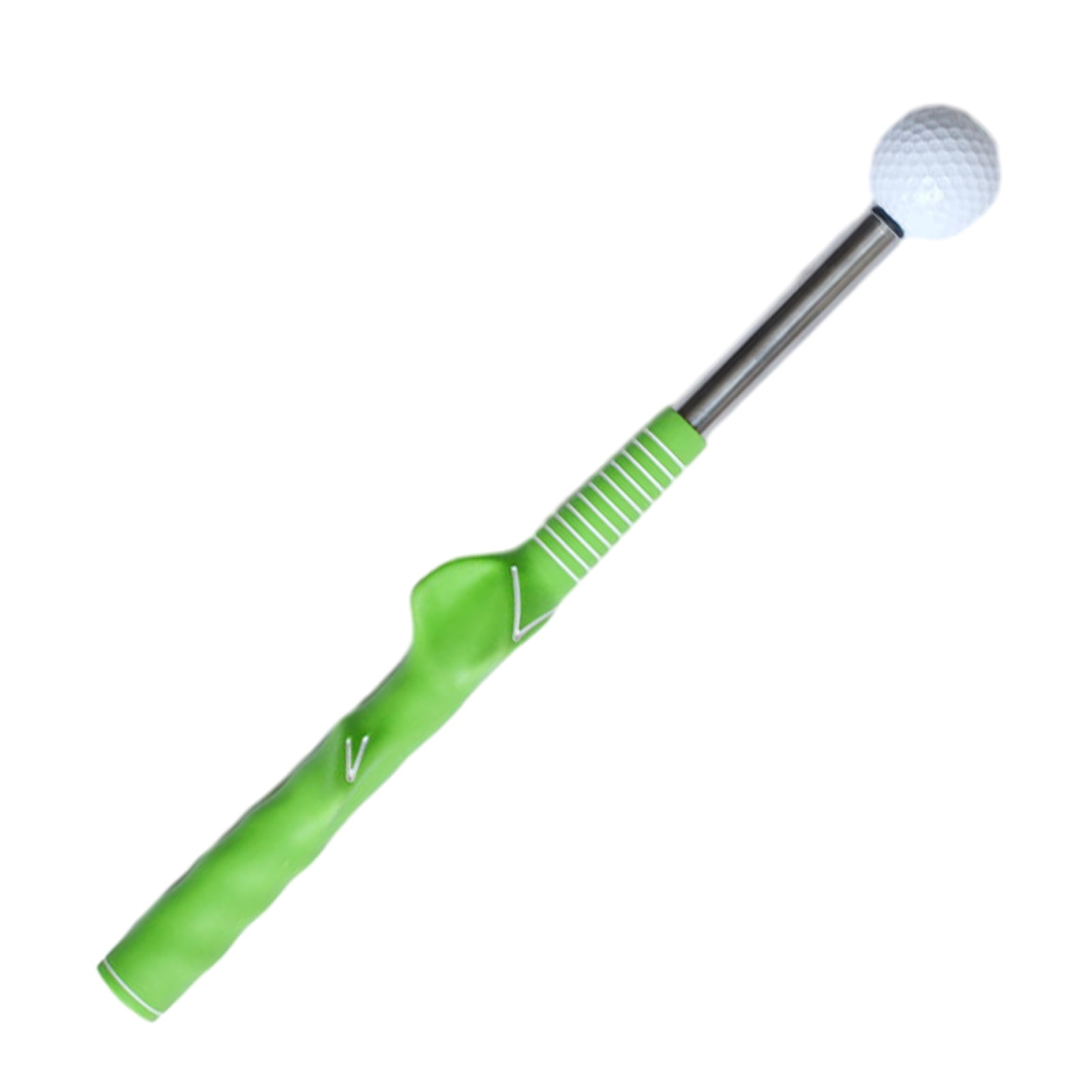 YIFAEUX Golf Grip Swing Training Aid with Click Feedback Retractable Club Golf Tempo Trainer for Warm-Up Indoor Practice Telescopic Short Club for Right Left Handed Golfers