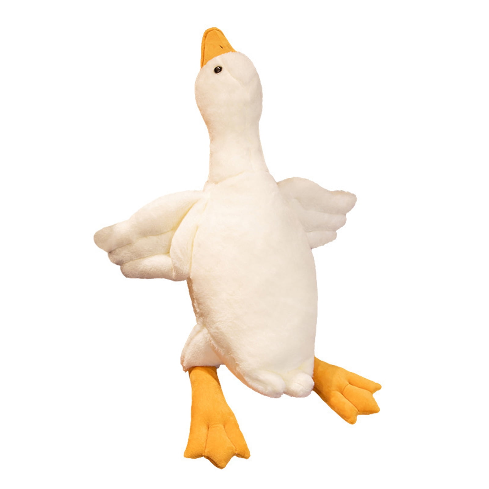 YIFAEUX Goose Plush Dog Toy Soft Stuffed Animal for Aggressive Chewers Realistic Goose Toy Interactive Dog Toy Gift for Pet Lovers