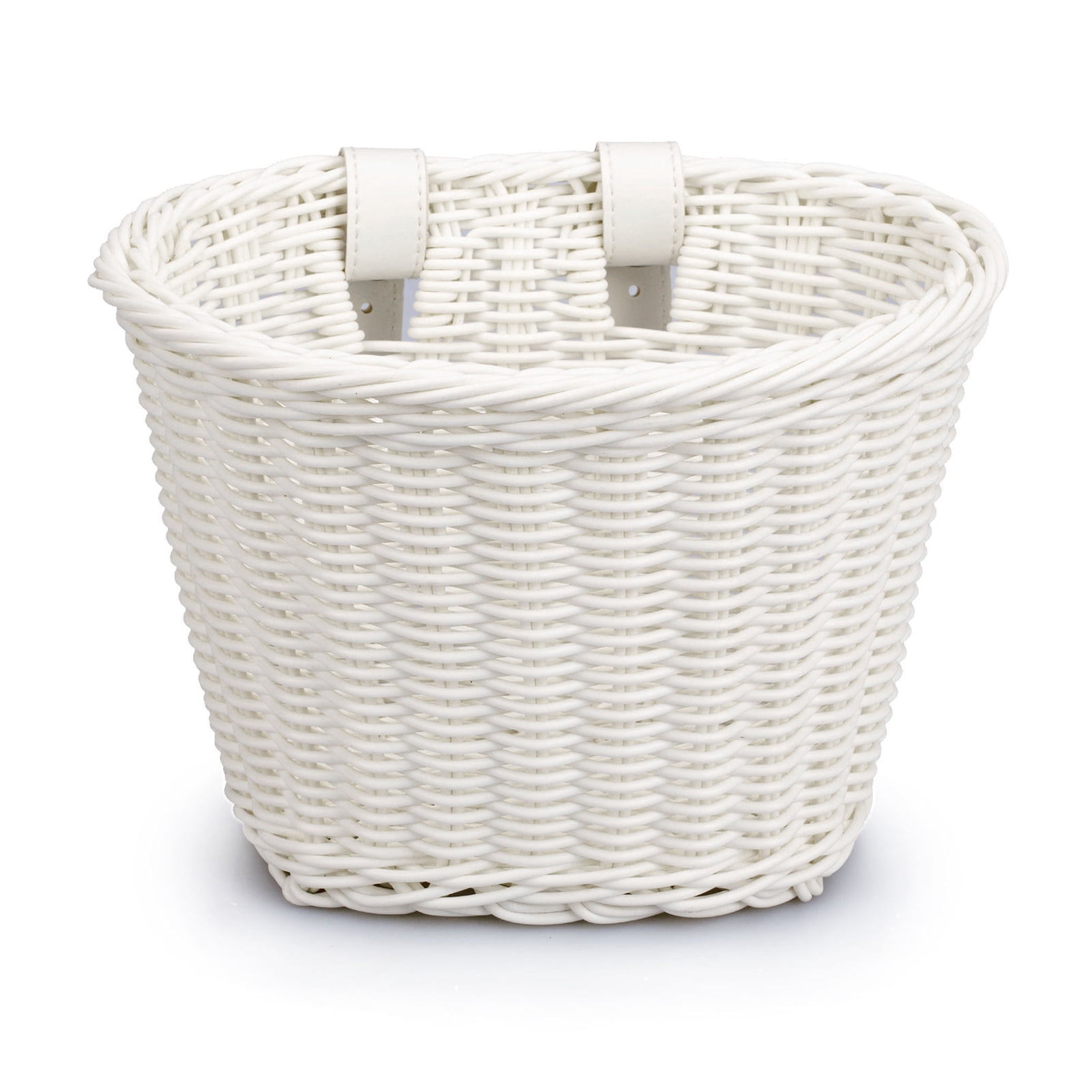 YIFAEUX Hand-Woven Bicycle Basket Large Capacity Strong Load-bearing Easy Installation Handlebar Bike Front Basket Replacement