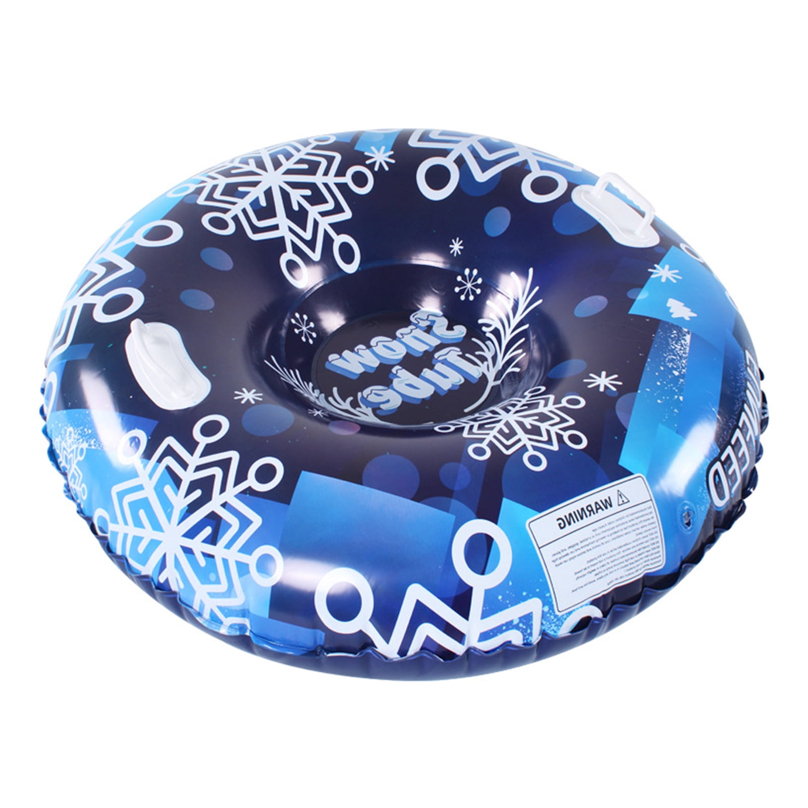 YIFAEUX Inflatable Snow Tube Sled with Double Handles Ski Ring Valve Design Heavy Duty Winter Outdoor Toy for Kids Adults