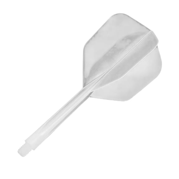 YIFAEUX Integrated Dart Shaft And Flight Professional Drop Resistant 2BA Threaded Transparent Standard Dart Tail Dart Replacement Accessories