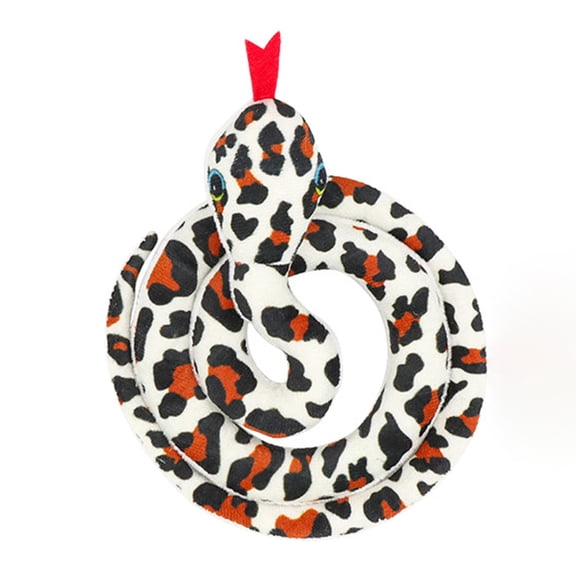 YIFAEUX Interactive Cat Toys Snake Design Realistic with Catnip Bite Resistant Relieve Boredom Teeth-grinding Soft Plush Cat Toys