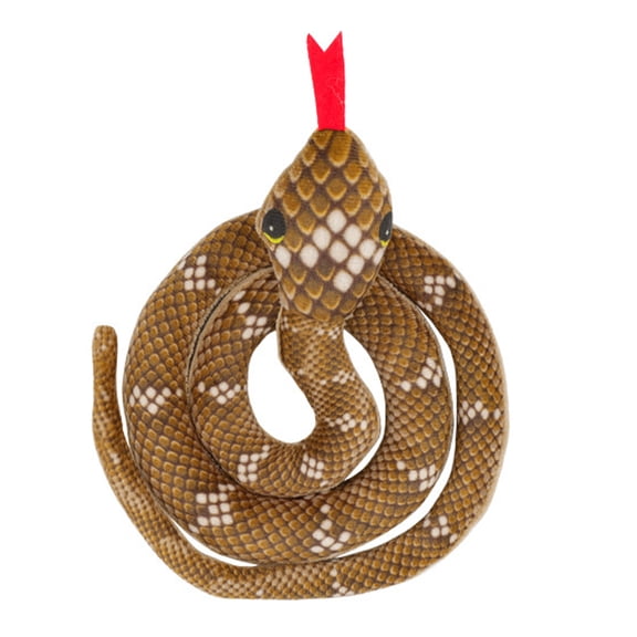 YIFAEUX Interactive Cat Toys Snake Design Realistic with Catnip Bite Resistant Relieve Boredom Teeth-grinding Soft Plush Cat Toys