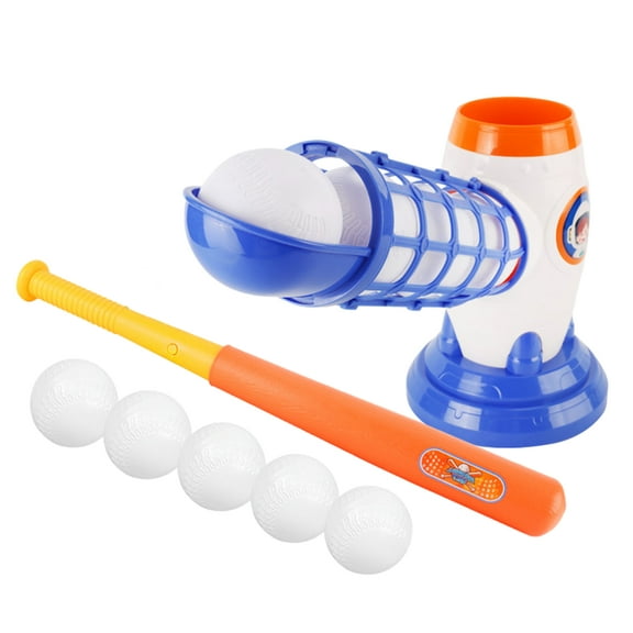 YIFAEUX Kids Baseball Pitching Machine Independent Training Simple Operation Auto Release Battery Powered Baseball Trainer Sports Supplies