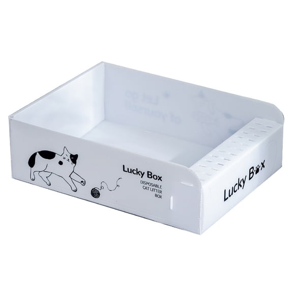 YIFAEUX Large Foldable Litter Box for Cats Splash-proof High-Capacity Travel-Friendly Cat Toilet Sandbox Supplies
