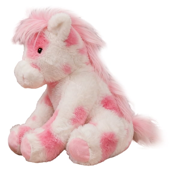 YIFAEUX Little Pony Plush Toy Soft Fluffy Stuffed Animal with Big Bright Eyes Realistic Cute Pony Doll for Kids Adults