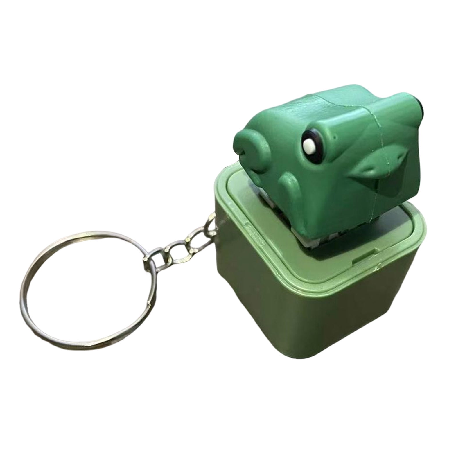 Lizard Keyboard Button YIFAEUX Lizard Button Keychain Fidget Toy with Sound LED Lights Stress ...