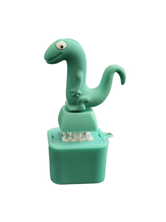 Lizard Button Keychain Fidget Toy with Sound LED Lights Stress Anxiety Relief Frog Keyboard Clicker Portable Duck Decompression Button Sensory Toy