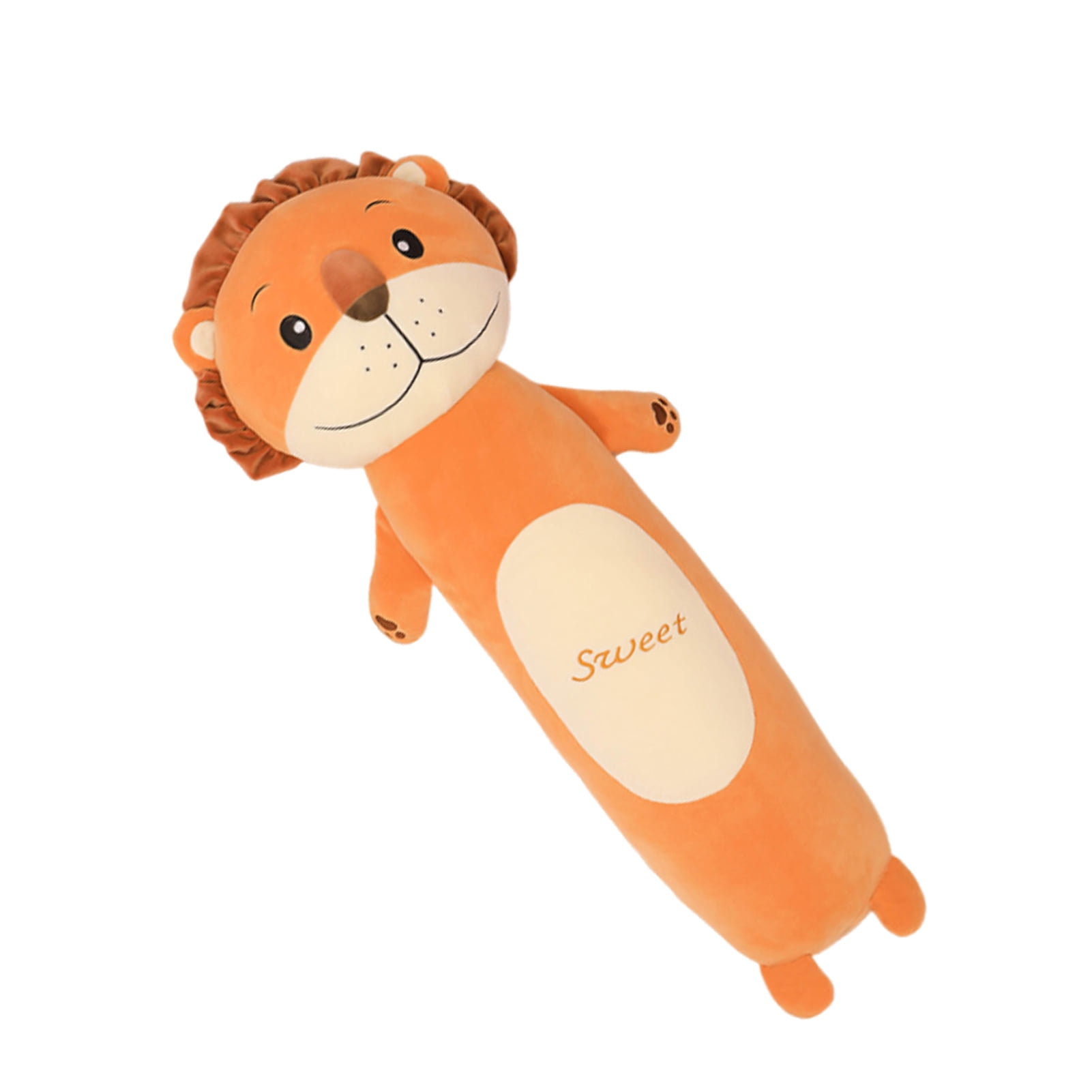 YIFAEUX Monkey Rabbit Plush Toy Soft Stuffed Animal Cat Lion Sofa Throw Pillow Cushion Plush Pillow Support Gifts for Children