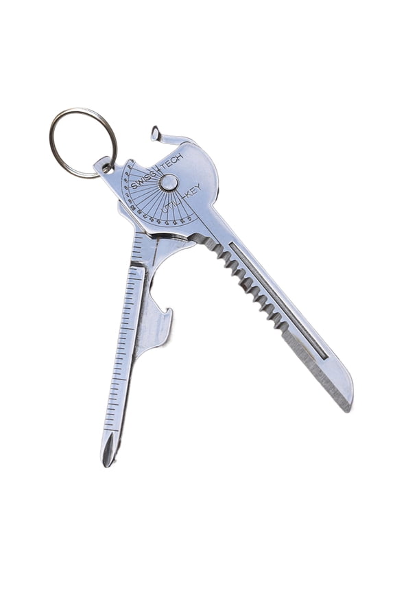 Multifunctional Keychain Gadget Portable EDC Tool Compact Size Portable Screwdriver Bottle Opener Emergency Keychain Tool