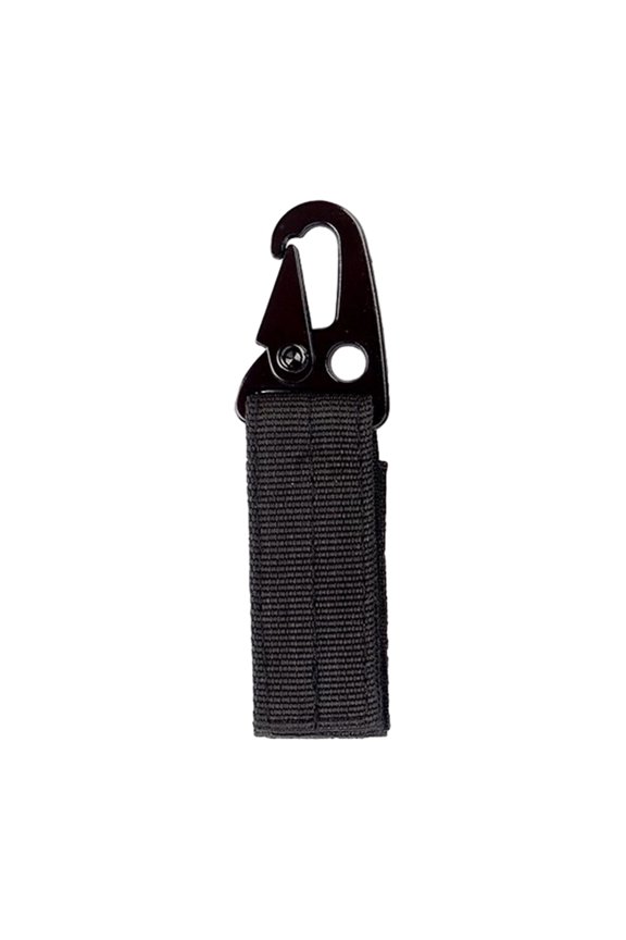 Outdoor Multi-purpose Nylon Webbing Buckle Portable Heavy Duty Adjustable Fastener Tape Camping Hiking Backpack Waist Hanging Keychain Rope