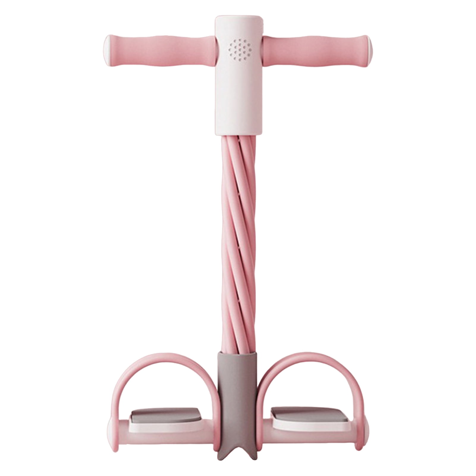 YIFAEUX Pedal Resistance Band with Digital Counter Multifunction Tension Rope 4/6-Tube Elastic Yoga Pedal Puller Body Stretching Trainer Home Gym Workout Equipment