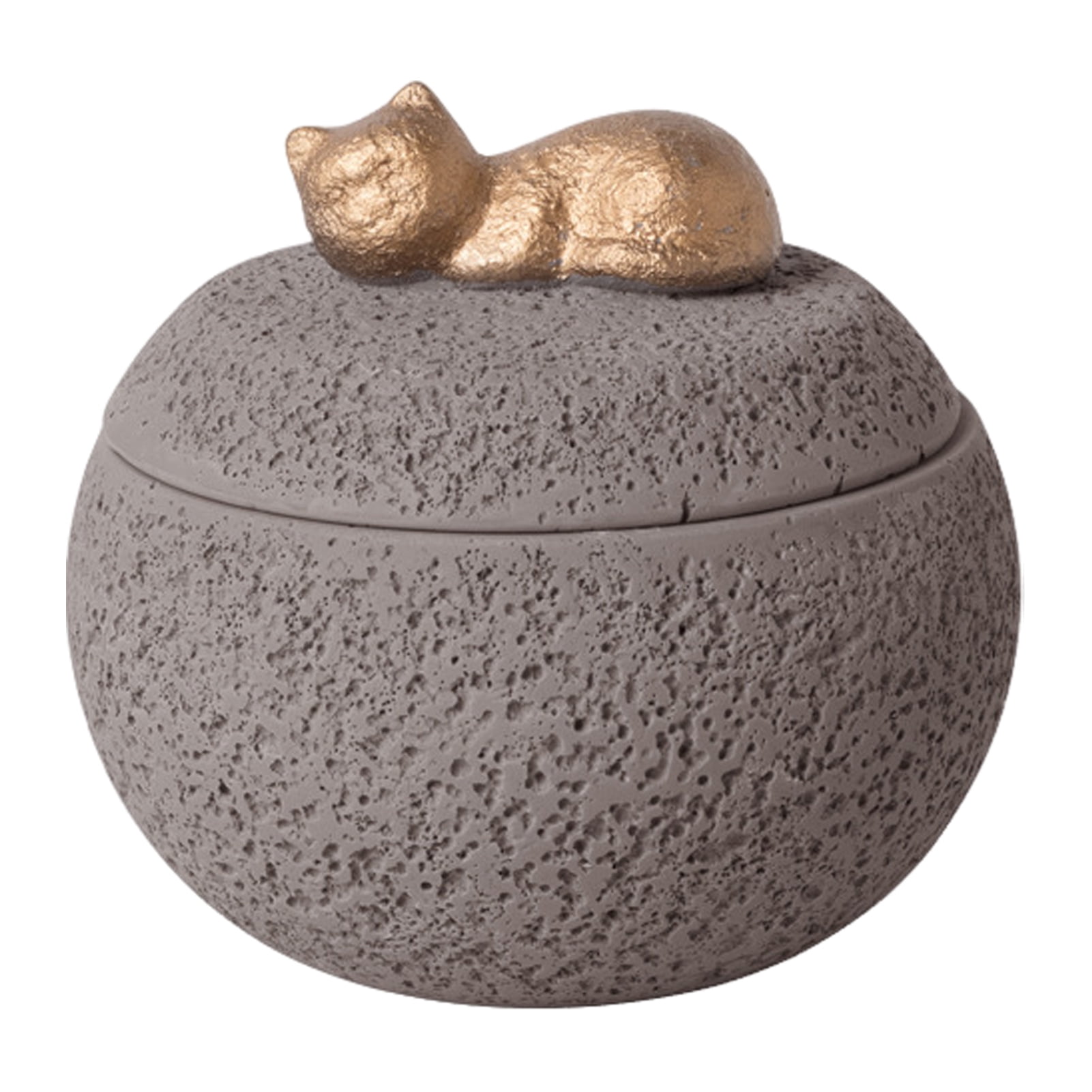 YIFAEUX Pet Memorial Urn Moisture-Proof Dog Cat Cremation Urn 350ml Capacity Cement Pet Loss Keepsake Urn for Dogs Cats Bone Ash