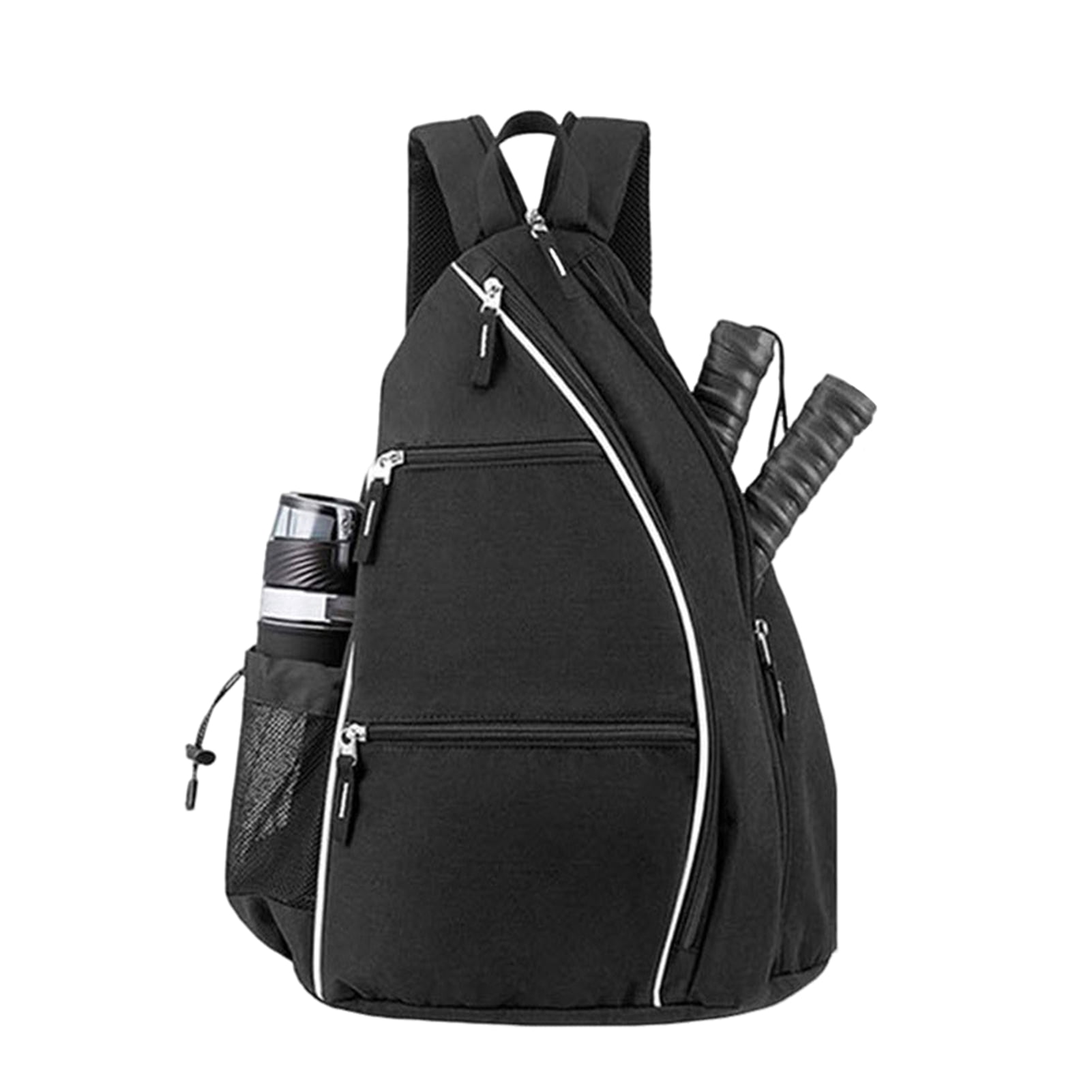 YIFAEUX Pickleball Paddle Backpack Mesh Pocket Adjustable Strap Waterproof Oxford Cloth Outdoor Sports Badminton Table Tennis Racket Storage Bag